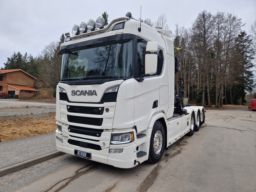 Kranväxlare Scania R520 Tridem