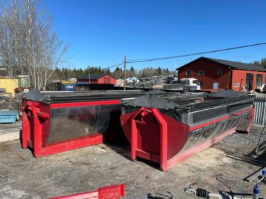 Asfaltsflak 2st med kapell 