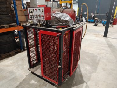 Dobbelt pumpebur for lastebilsdekk, AHCON  AJ-88