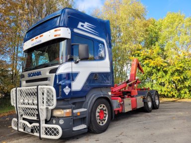 Lastväxlare Scania R580 V8 6x2 