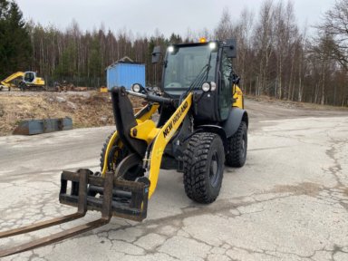 Hjullastare NEW HOLLAND W80C – 1 ägare låga drifttimmar 
