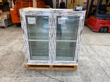 5 Stk Hvidbjerg vinduer Everluxx Classic E / Bredde 1155 mm / Højde 1155 mm