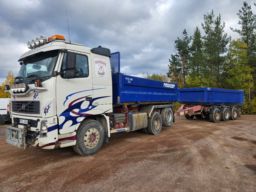 Plogbil med släp Volvo FH 480 