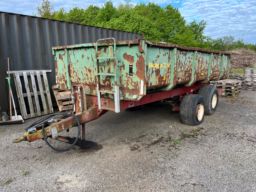 Holsø 2-akslet 10 ton tipvogn 