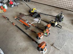 Stihl og andre håndholdte redskaber.
