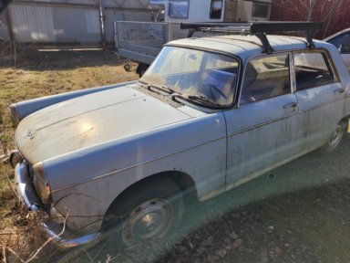 Bil veteranbil Peugeot 404