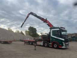 Kranbil VOLVO FH Fassi F820 RA2.26XHE med JIB