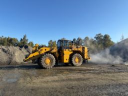 Hjullastare CAT 988K med skopa