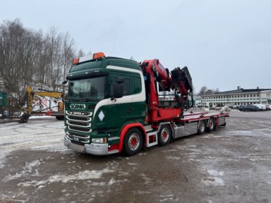 Kranbil SCANIA R490LB 8X2*6HNB med EFFER 955 +Jibb
