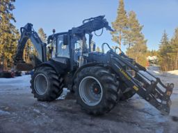 Traktorgrävare Lännen 8800 K 1900 Lift med korg