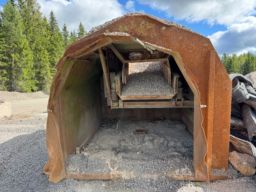 Tunnelmatare med transportband 40 meter