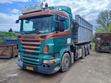  Scania R500 med kran