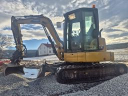 Gravemaskin Cat 305.5E2 Gravemaskin Cat 305.5E2 + rototilt+ skuffer