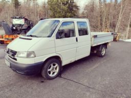 VOLKSWAGEN TRANSPORTER PICK-UP MED 5 SETER 4X4 EU OK