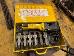 Press verktyg för rör  Rems power press E2000
