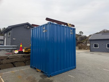  ISOLERT 8 FOTSVERKTØY CONTAINER