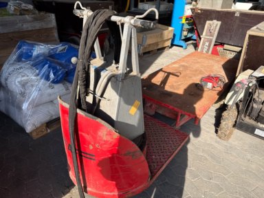 AF PM-park elektrisk ladvogn / electric platform truck