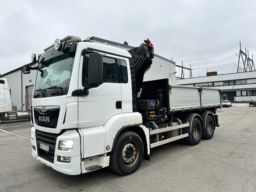 Kranbil MAN TGS 28.460 med tip! 