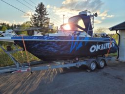GALIA GALEON 660 WA SPORTFISKEBÅT 2001  MOD MED 150 MERCURY 2018 MOD OG TYSSE HENGER 2016 MOD