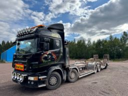 Tungdragare OP Smemax AB Scania R500 8x4