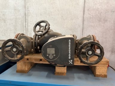 Grundfos cirkulationspumpe med ventiler Magna 3 80-120 F 360