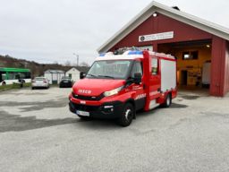 Brannbil Iveco Rosenbauer CL Daily 4x2 Automat – 2017-modell med CAFS slokkesystem  
