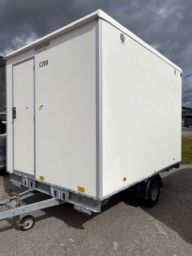 Diverse utstyr Mobil mannskaps-/spisebrakke Scanvogn