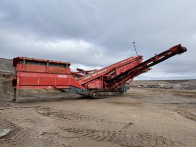 Sorteringsverk Terex Finlay 694 + Supertrak 