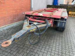 Lastbiltrailer DAPA Påhængsvogn Overførsels trailer med tip. Overførselstrailer med tip
