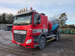 Betongbil 3-axlig Betongroterare DAF FAN CF370Y Euro 6