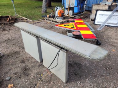 Blixtljusramp  Standby  Lightbar Wordbar Amber 