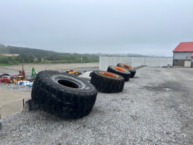 Techking,Yokohama ,Bridgestone Dekk til hjullaster 