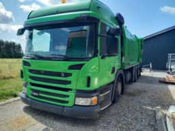 Scania P250 med JOAB 2 kammer renovation med vejesystem