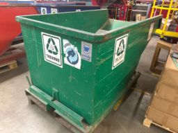 Vippe container fra Warlin