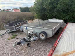 BRIAN JAMES Tip trailer Total Vægt 3500 kg.