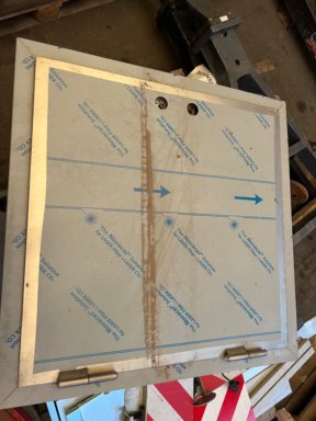 Branndør 90x90 ubrukt / Fireproof door
