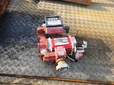 Dieselpump Fill-rite med räkneverk (Reservationspris uppnått)