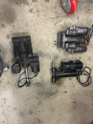 3 stk power trim tilt påhengsmotor 
