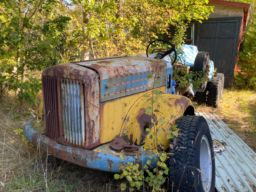 Veteranlastbil Scania Vabis  Reservdelsbil med motor