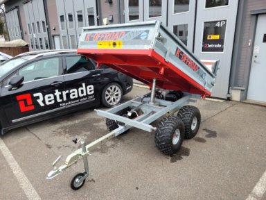 ATV Tippkärra K-Vagnen  K-Offroad ( reservationspris uppnått )