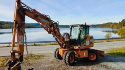 Hjulgraver CASE WX90, 9tonn, 3 veisstyring
