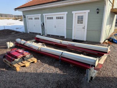 Fyrpelarlyft Stertil Koni ST - 4040 - L  frihjulslyft 2 stycken