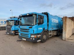 Lastbil Scania P280DB4X2MLB 2 fack sopbil
