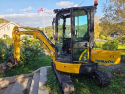 Komatsu PC26MR-3 – 2019-modell minigraver 