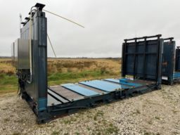 3 stk 20" containerlad ombygget med gavle 
