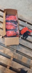  Polyester Glove Latex Wrinkle handsker.