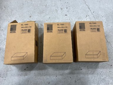 3 Rittal el-skap KL1503