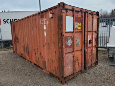 20 fots  förrådscontainer