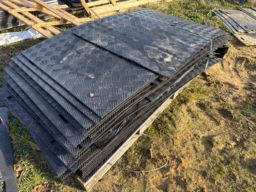 Pvc køreplader 39stk