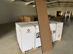 Akustikpaneler basic/oiled oak 2 paller, 80 stk 22x605x2440mm